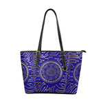 CRYPTO KMT Leather Tote Bag/Large