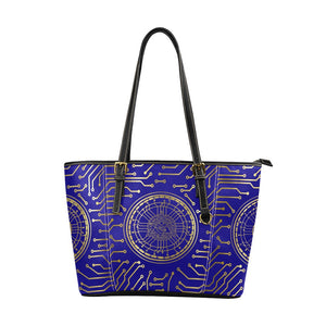 CRYPTO KMT Leather Tote Bag/Large