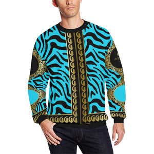 PRIVILEGE TRQSE All Over Print Crewneck Sweatshirt for Men