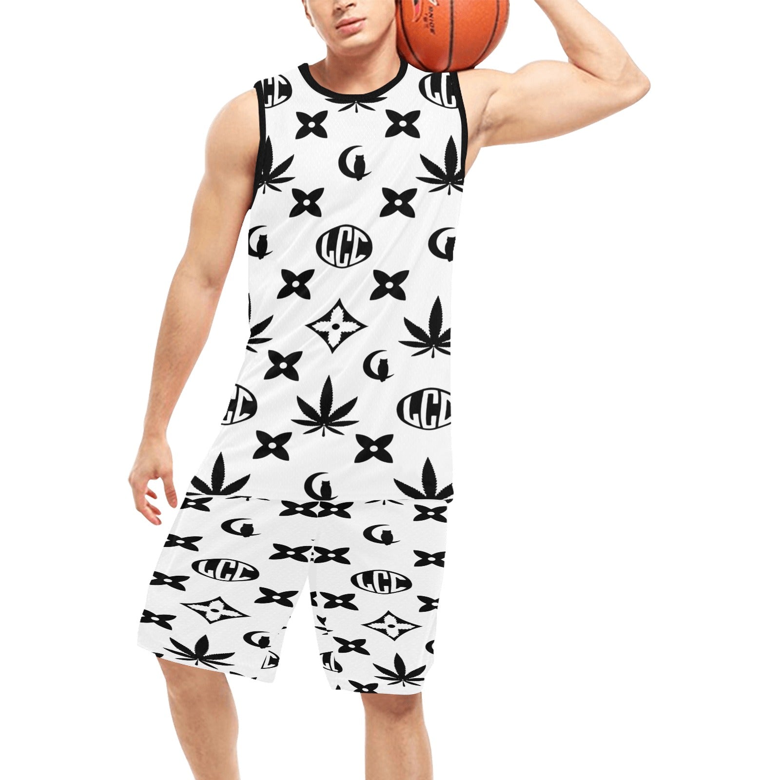 LCC WEEDY COLORS Basketball Uniform with Pocket