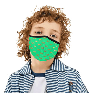 EXCELLENCE TRQGLD Mouth Mask in One Piece (2 Filters Included)