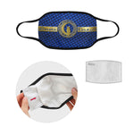 DELUXE BLU Mouth Mask in One Piece (2 Filters Included)