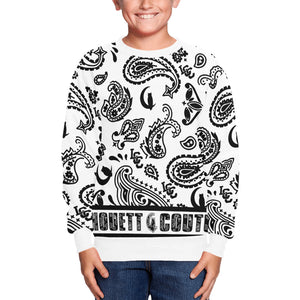 BANDANA PAISLEY Kids' All Over Print Sweatshirt