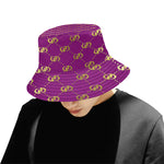 EXCELLENCE PRPLGLD All Over Print Bucket Hat for Men