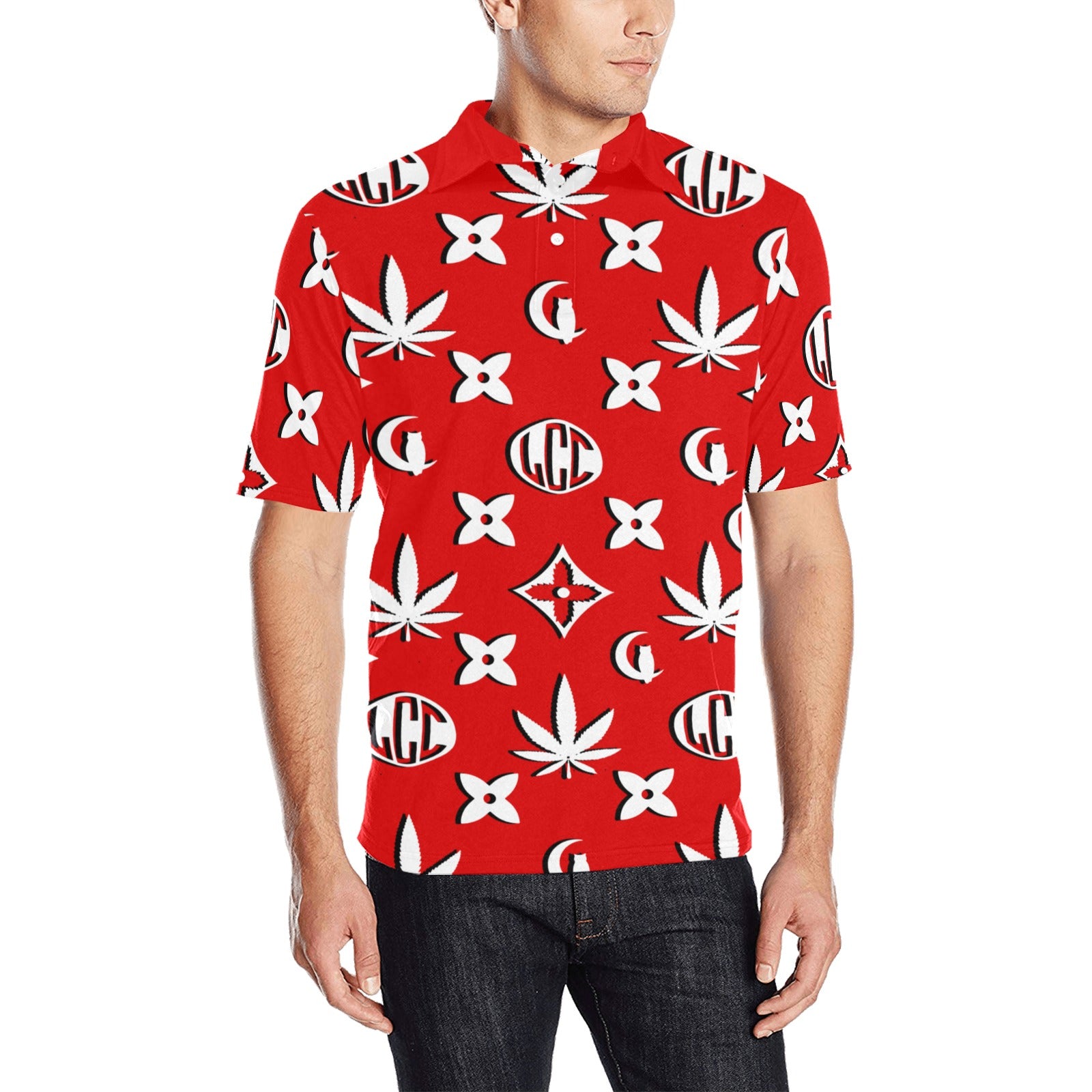 LCC WEEDY Men's Polo Shirt