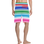 CHUCCY Men's All Over Print Casual Shorts