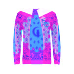 RBG BANDANA Women's Rib Cuff Crew Neck Sweatshirt (Model H34)