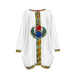 MEDJAY WHT Women's Loose Crew Neck shirt
