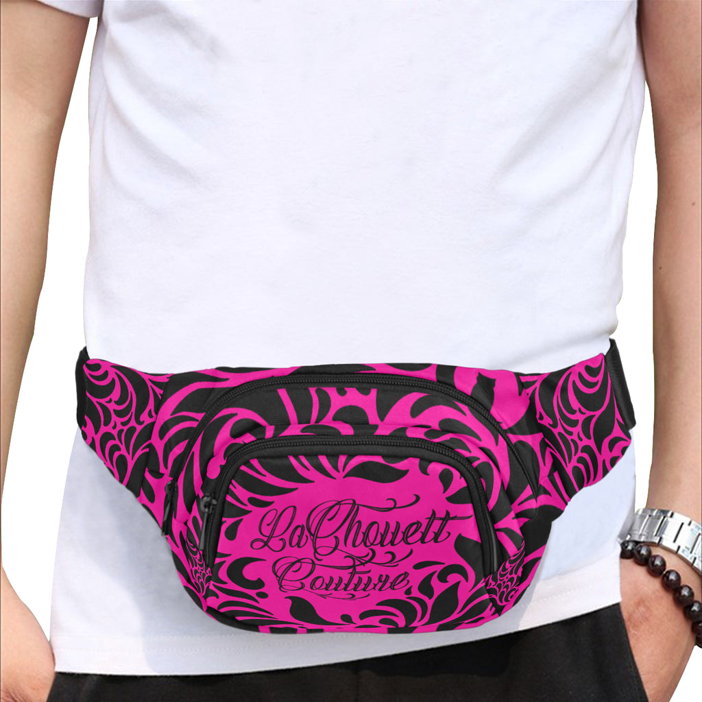 GORGIOUS LEAF PINKISH Fanny Pack/Small (Model 1677)