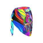 COLORING OWL Beach Sarong Wrap