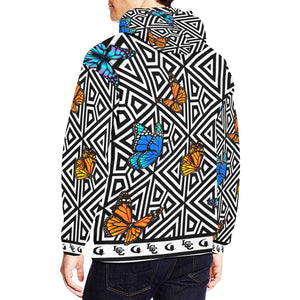 BUTTERFLY LCC All Over Print Hoodie for Men