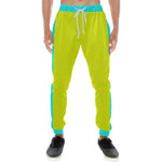 FRESH UP YELLOW Men's All Over Print Sweatpants (Model L11)