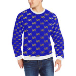 EXCELLENCE BLSKYGLD Men's Rib Cuff Crew Neck Sweatshirt
