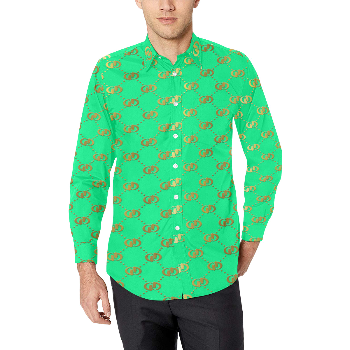 EXCELLENCE Men's Casual Dress Shirt