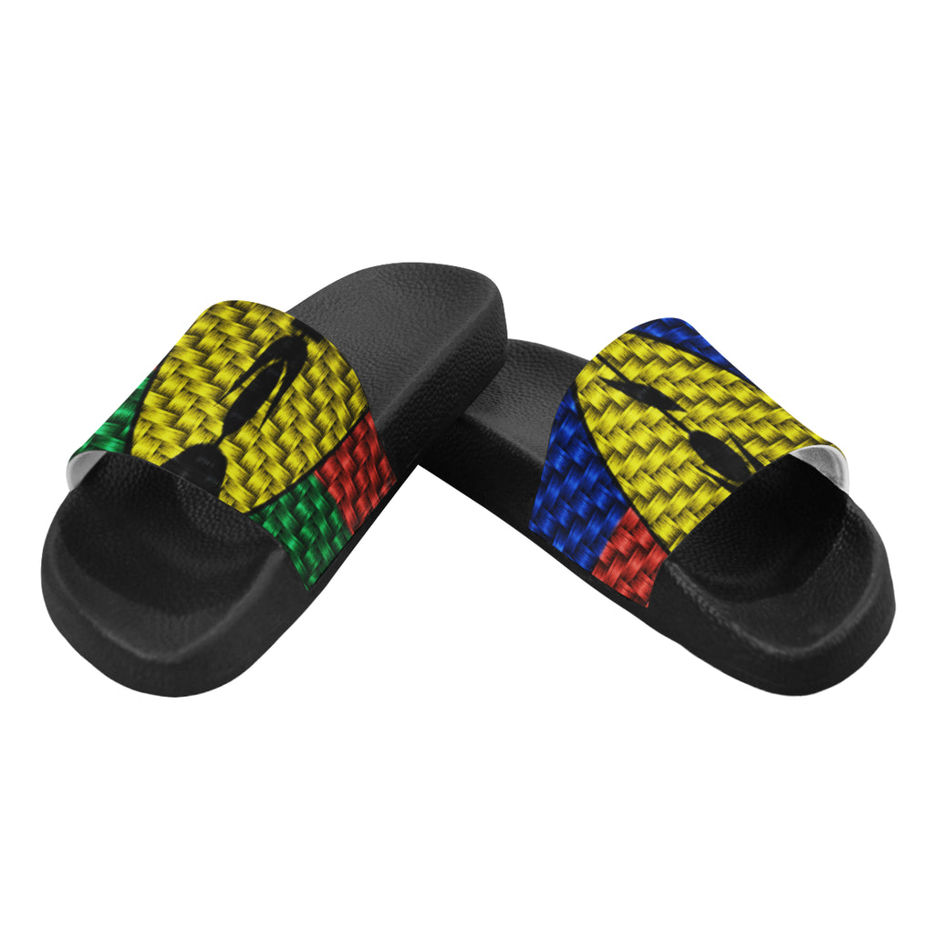 NOUVELLE CALEDONIE FLAG Men's Slide Sandals (Model 057)