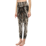 HIDDEN OWL All Over Print High-Waisted Leggings (Model L36)