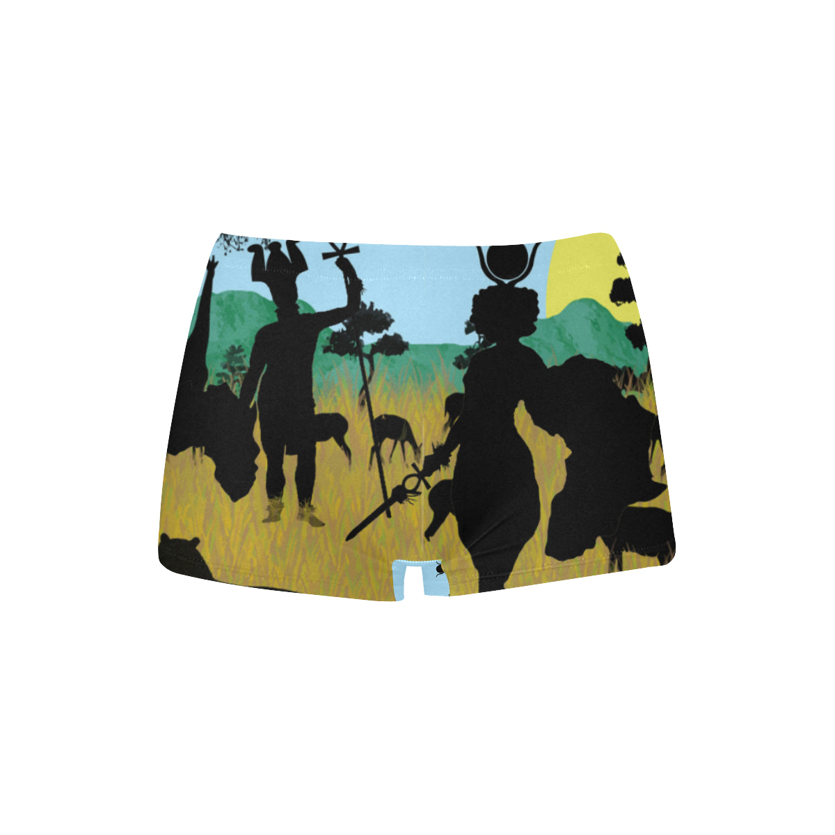 SAFARI NTR WARRIOR Women's All Over Print Boyshort Panties (Model L31)