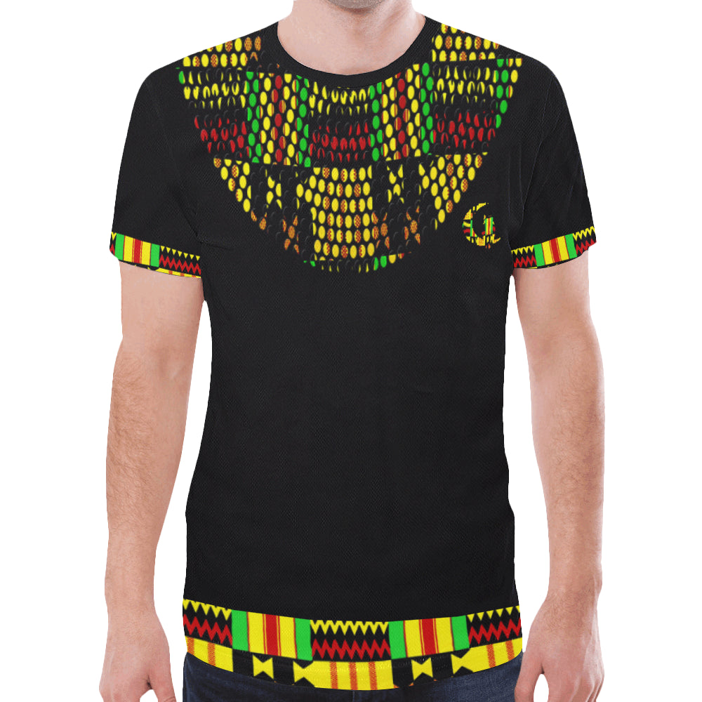 KENTE DREAD BLING New All Over Print T-shirt for Men