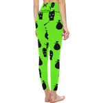 DRILLIN FLUO All Over Print High-Waisted Leggings