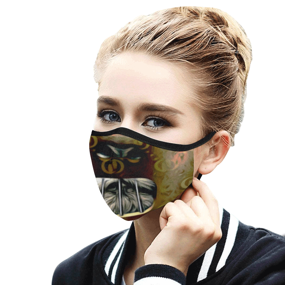LION GANG Mouth Mask in One Piece (2 Filters Included)