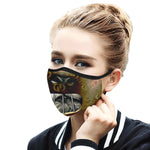 LION GANG Mouth Mask in One Piece (2 Filters Included)