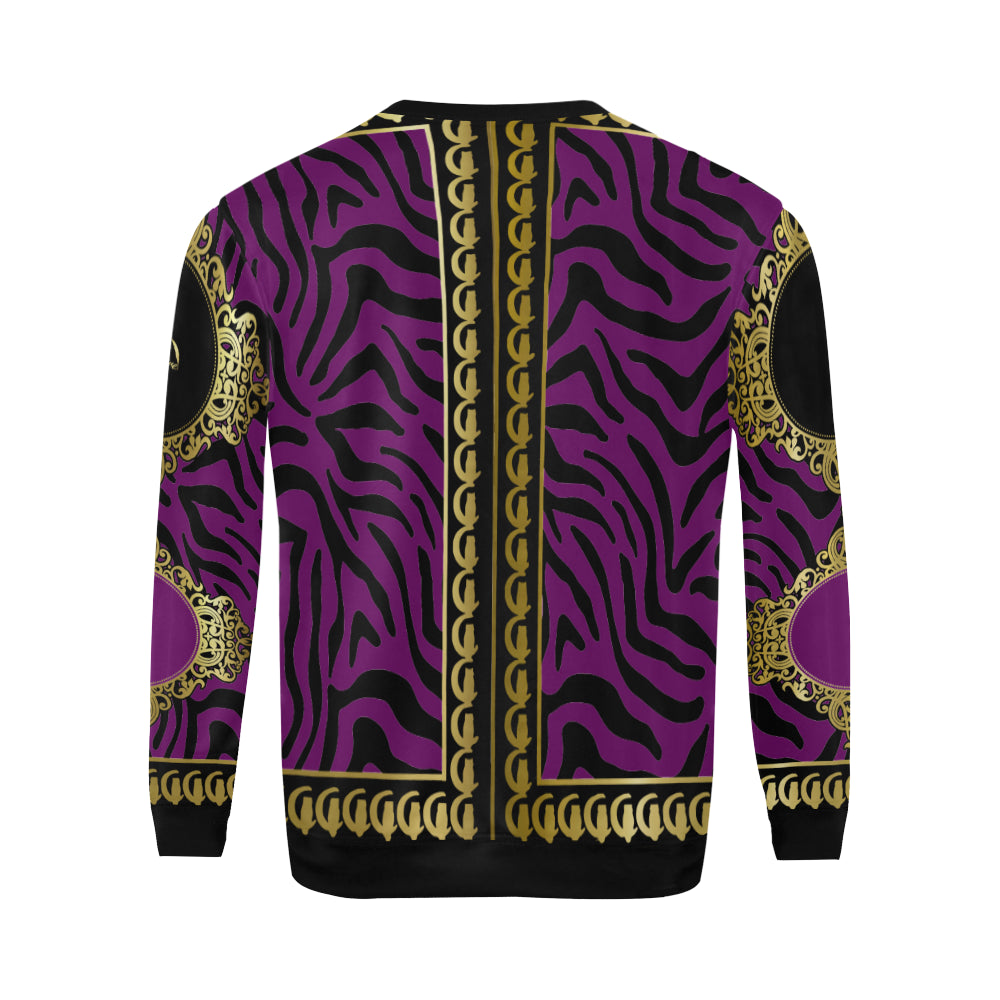 PRIVILEGE GRAPE All Over Print Crewneck Sweatshirt for Men