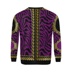 PRIVILEGE GRAPE All Over Print Crewneck Sweatshirt for Men