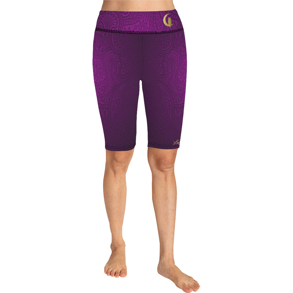 BANDANA LUXURY GRAPES All Over Print Knee Length Leggings