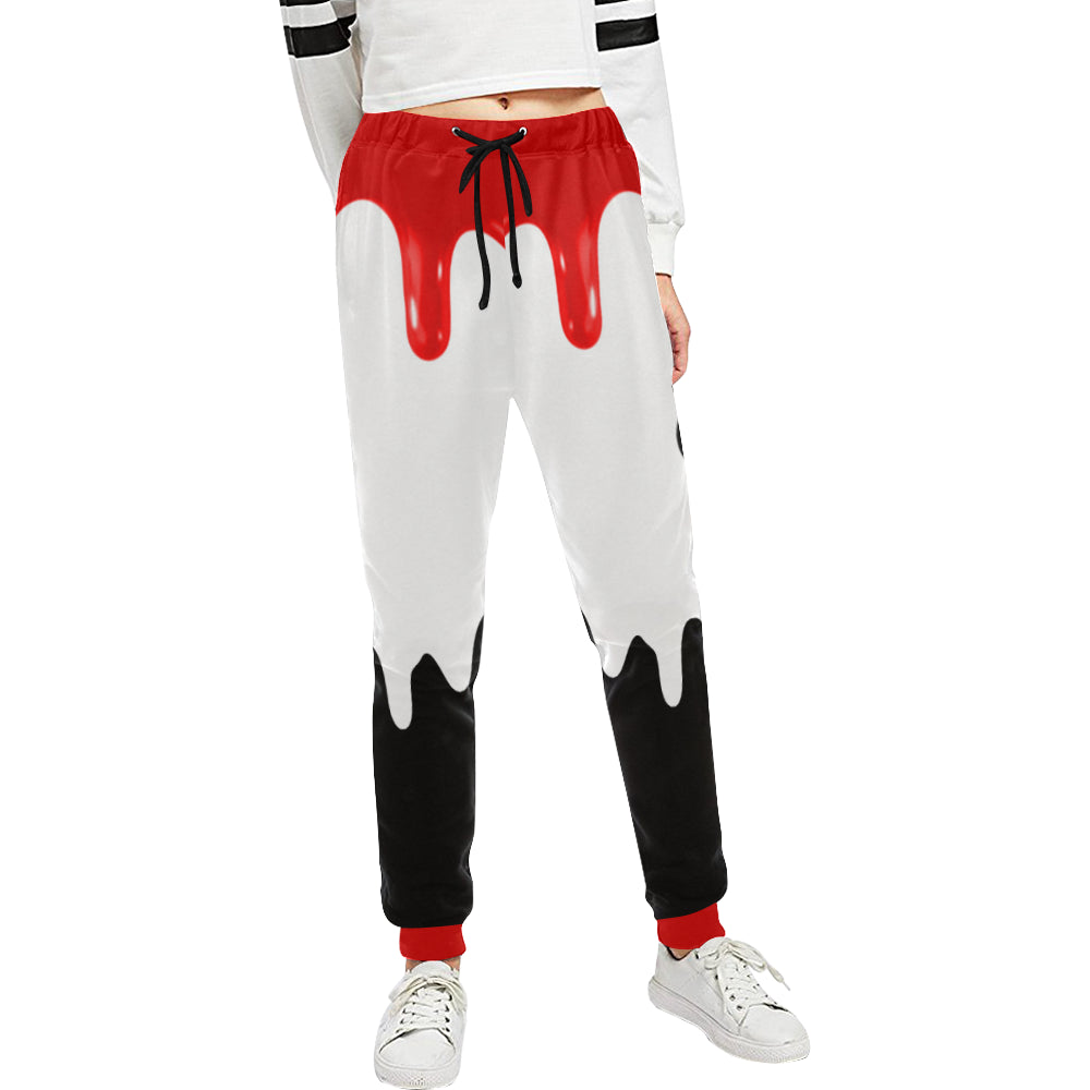 DRIPPIN SAUCE Women's All Over Print Sweatpants (Model L11)