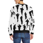 C-WALK Men's Rib Cuff Crew Neck Sweatshirt