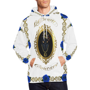 BLUE ROSES OWL All Over Print Hoodie for Men