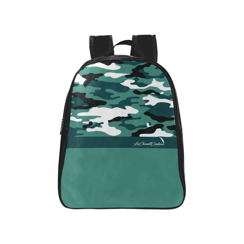 CAMOUFLAGE School Backpack Medium