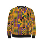 KENTE ATEF Men's Rib Cuff Crew Neck Sweatshirt