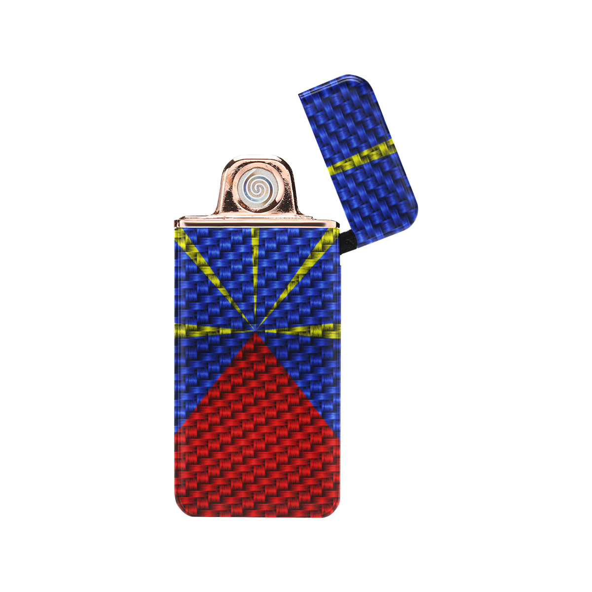 LA REUNION FLAG USB Rechargeable Lighter