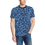BLUE TIGER SKIN Men's All Over Print T-Shirt