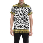 V.I.P Men's All Over Print Short Sleeve Shirt