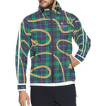 PLAID IN GOLD Unisex All Over Print Windbreaker