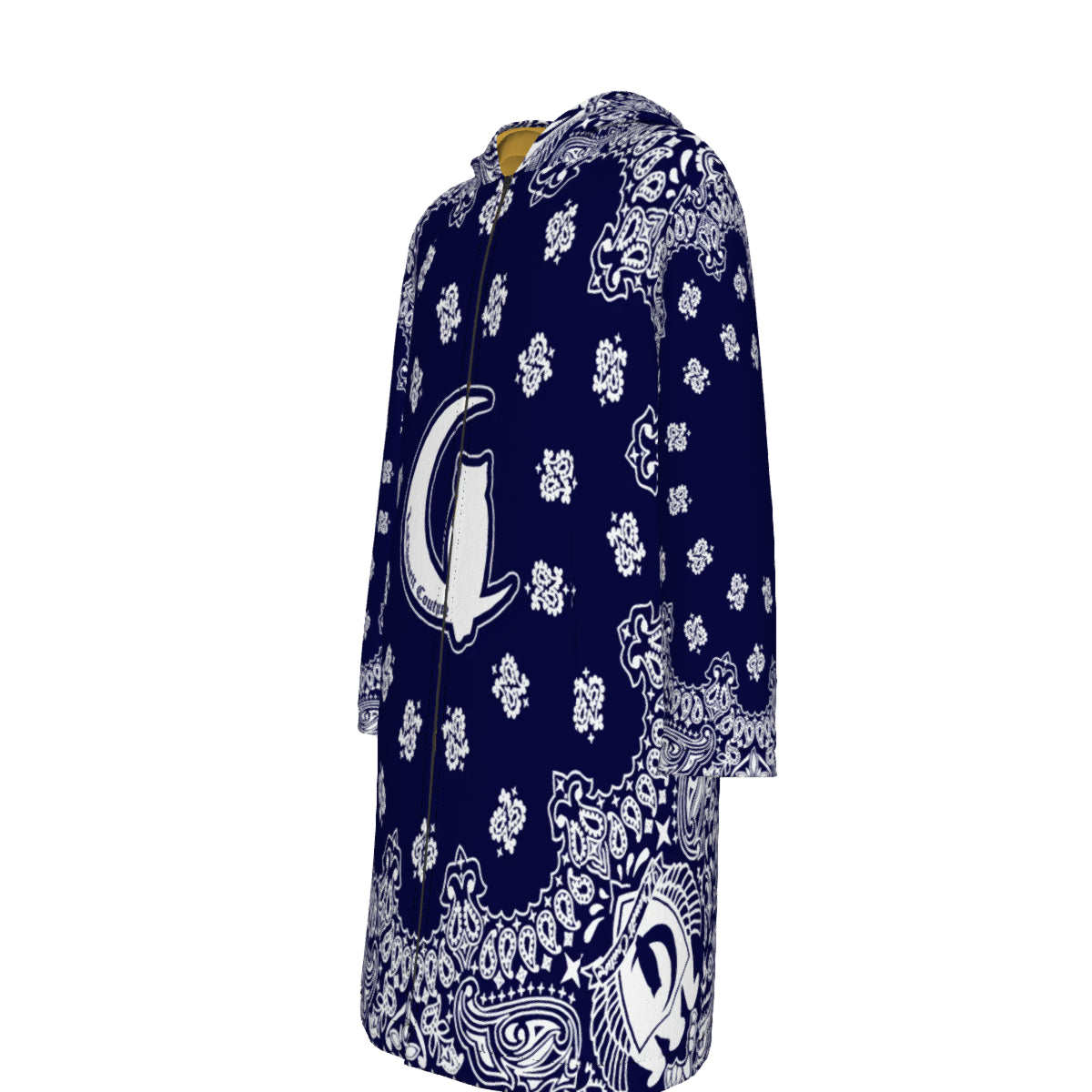 BANDANA Navy Blue Unisex Long Fleece Windbreaker