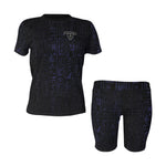 HOTEP ANKH Women's Short Yoga Set