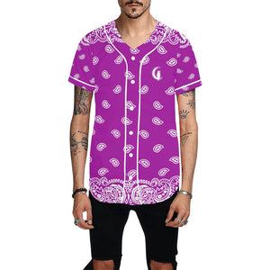 BANDANA FULLY Baseball Jersey for Men