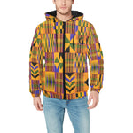 KENTE OG Men's Padded Hooded Jacket