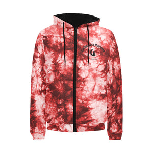 TIE DYE Men's Padded Hooded Jacket
