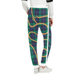 PLAID IN GOLD Unisex All Over Print Sweatpants