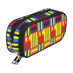 KENTE BLUE Pencil Pouch/Large (Model 1680)