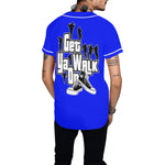 GET YA WALK ON Baseball Jersey for Men