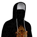 JAGUAR SKIN Unisex Pullover Hoodie With Mask