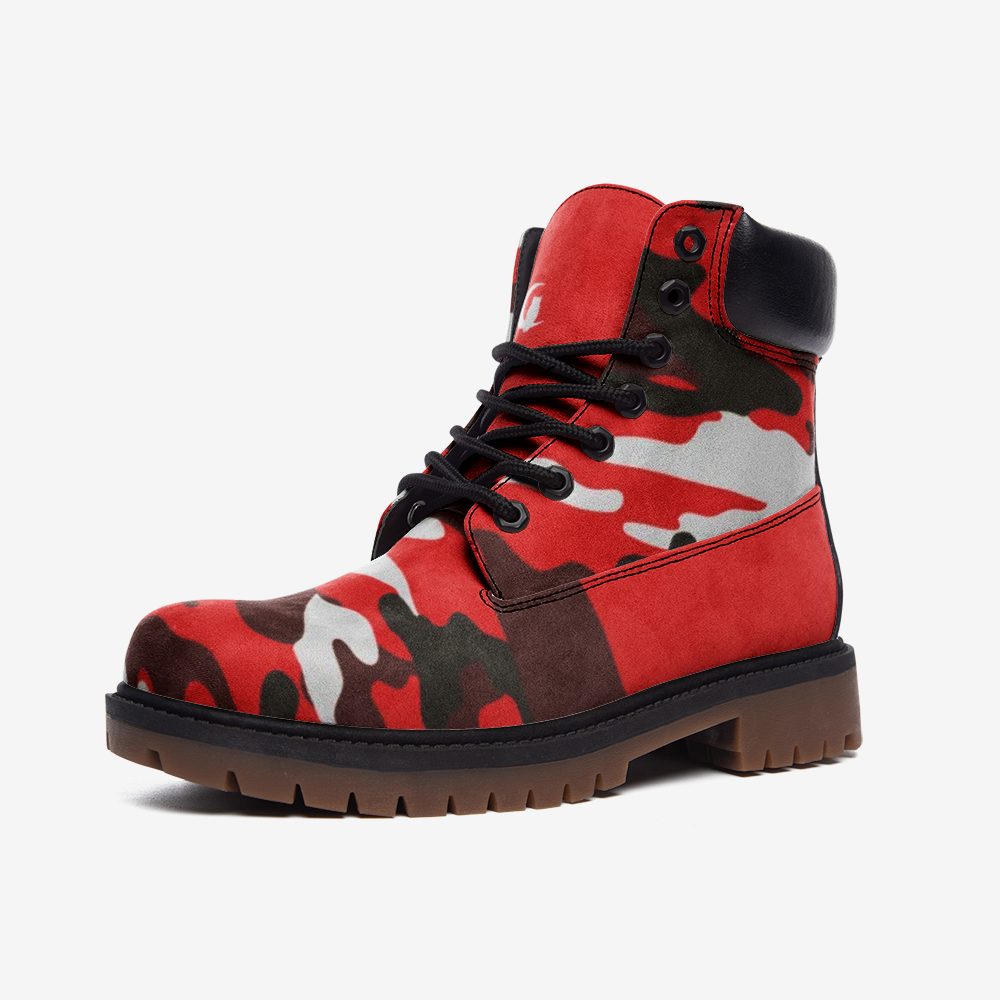 CAMOUFLAGE RED boots TB