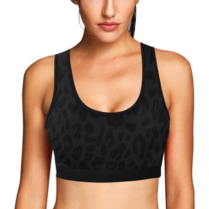 JAGUAR SKIN LCC Women's All Over Print Sports Bra