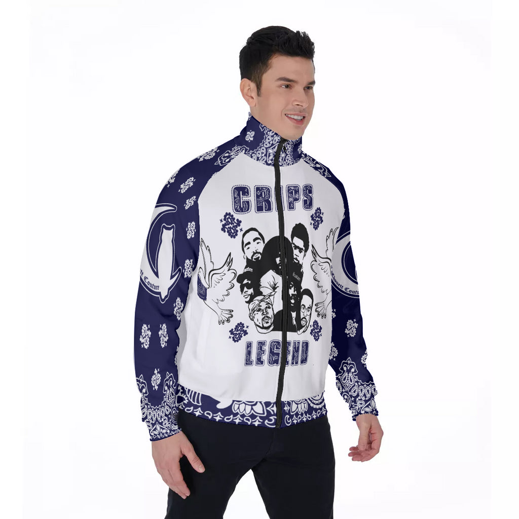 CRIP LEGEND Men's Stand Collar Jacket