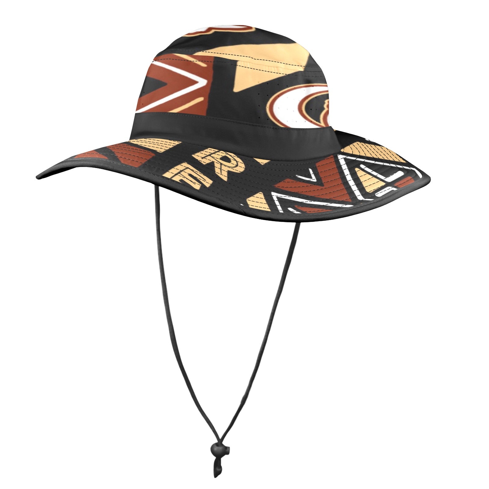 BOGOLAN STYLE Wide Brim Bucket Hat